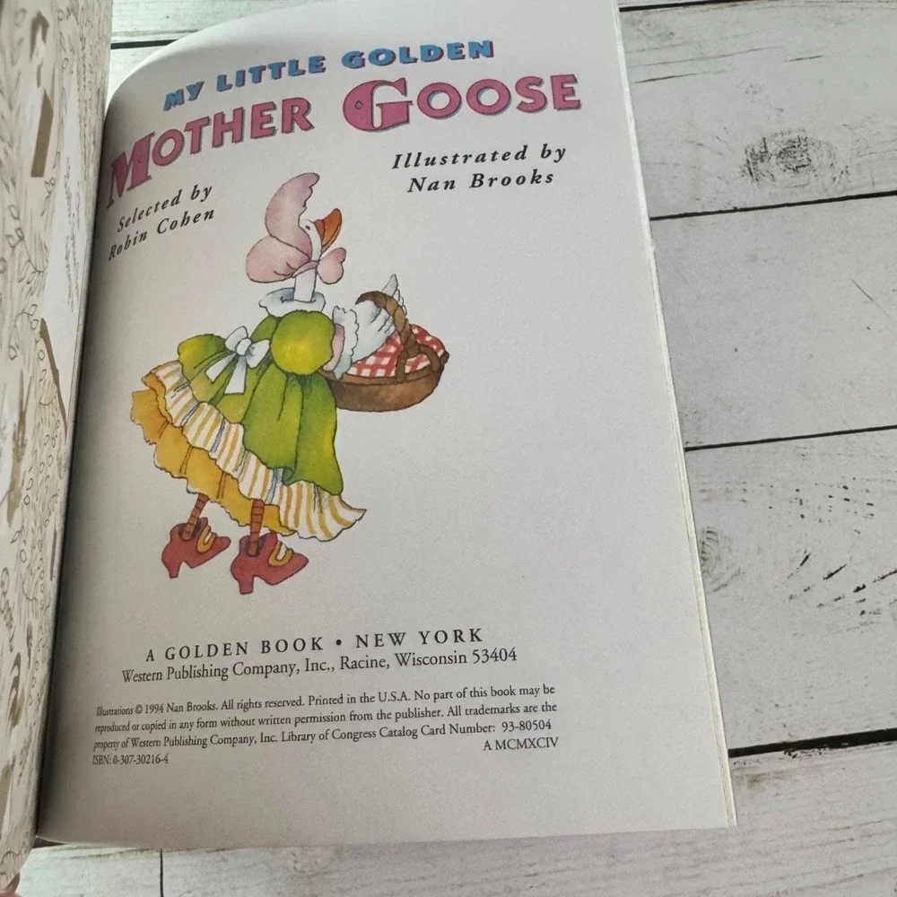 Little Golden Book Lot of 9 Like New Children's Classics Bugs Bunny Mother Goose